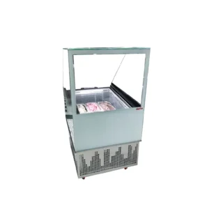 Exhibidor de helado frost de 6 sabores