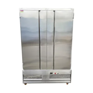 Nevera Vertical para Refrigeración Sellada de 3 Puertas