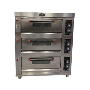 horno análogo 3 cámaras 3 bandejas